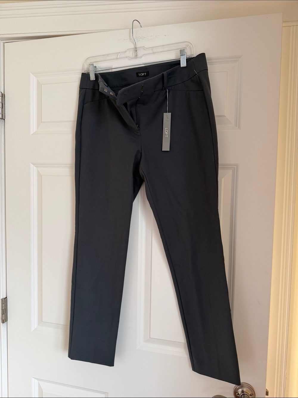LOFT Straight Leg Jeans in Black
